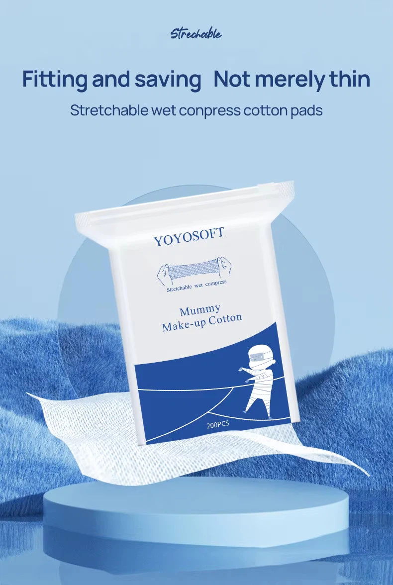 Stretchable Cotton Pads 1 Stretchable Cotton Pads 1
