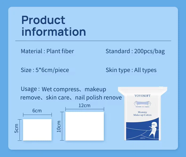 Stretchable Cotton Pads 7 Stretchable Cotton Pads 7